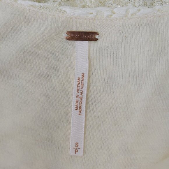 FREE PEOPLE OMBRE FOIL LACE DRESS - Picture 8 of 9